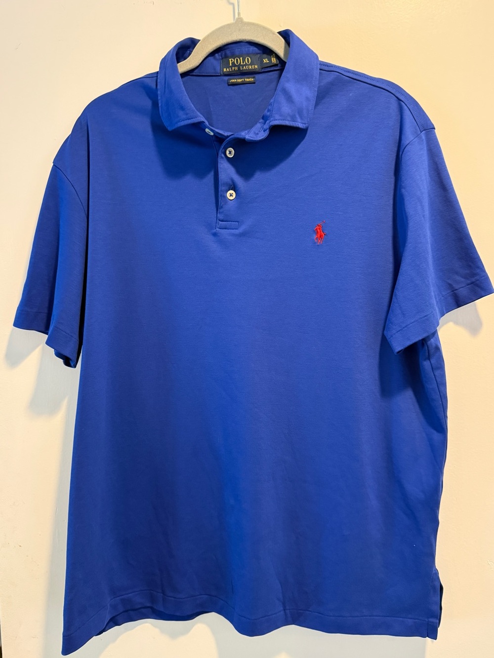 Ralph Lauren Men’s Blue Short-Sleeve Classic Polo